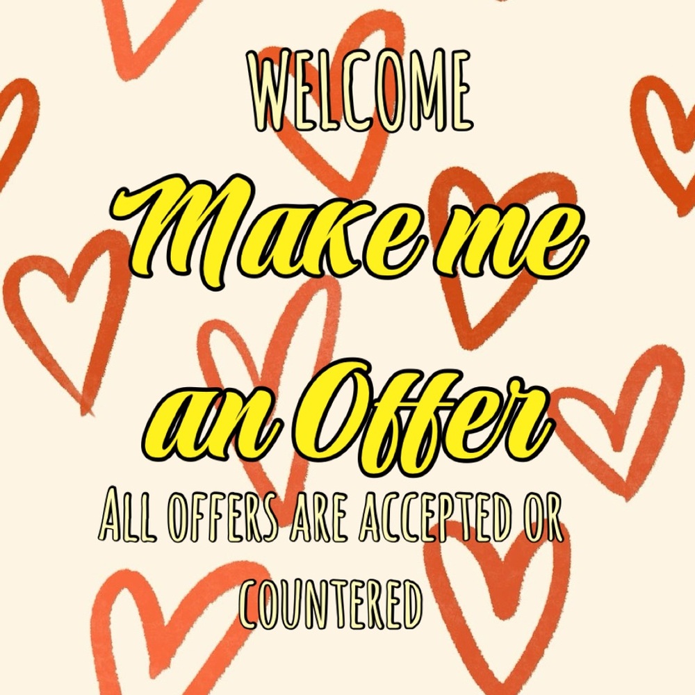 Accepting reasonable offers!❤️🥰